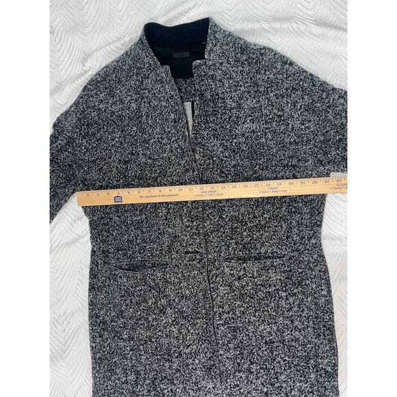 ATM Anthony Thomas Melillo Long Bouclé Coatigan Gray Marled – Size M - Picture 8 of 11